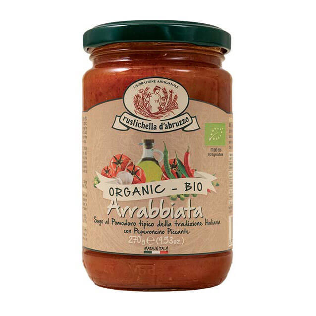 Sugo all arrabbiata Bio von Rustichella, 270 g weitere Ansicht Sugo all arrabbiata Bio von Rustichella, 270 g