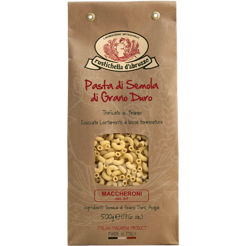 Maccheroni Hartweizennudeln von Rustichella, 500 g weitere Ansicht Maccheroni Hartweizennudeln von Rustichella, 500 g