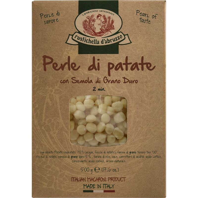 Perle di Patate - kleine Gnocchi von Rustichella, 500 g weitere Ansicht Perle di Patate - kleine Gnocchi von Rustichella, 500 g