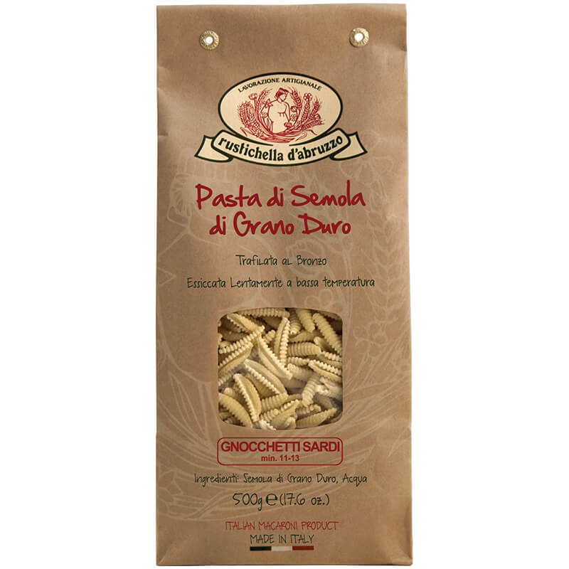 Gnocchetti Hartweizennudeln von Rustichella, 500 g weitere Ansicht Gnocchetti Hartweizennudeln von Rustichella, 500 g