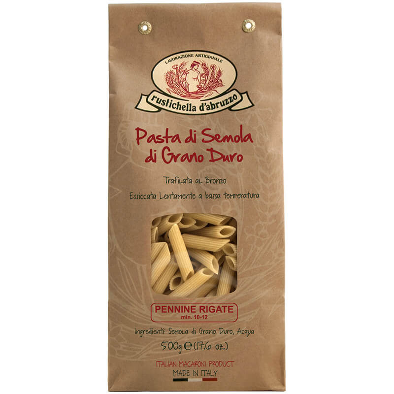 Pennine Rigate Hartweizennudeln von Rustichella, 500 g