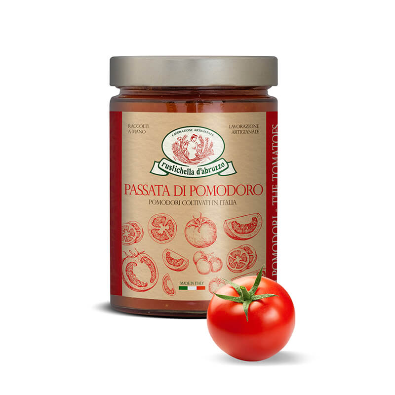 Passata di Pomodoro - passierte Tomaten von Rustichella, 550 g weitere Ansicht Passata di Pomodoro - passierte Tomaten von Rustichella, 550 g