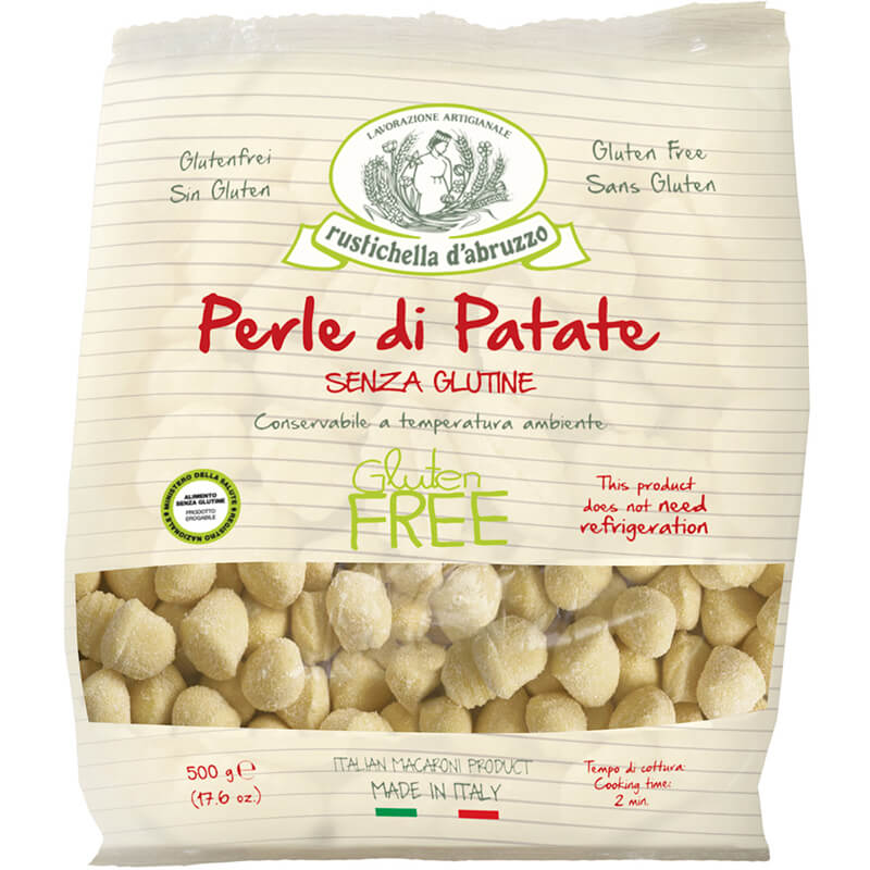 Perle di Patate - kleine Gnocchi glutenfrei von Rustichella, 500 g