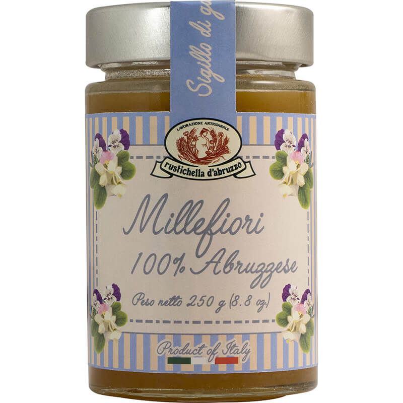 Wildblütenhonig aus den Abruzzen von Rustichella, 250 g weitere Ansicht Wildblütenhonig aus den Abruzzen von Rustichella, 250 g