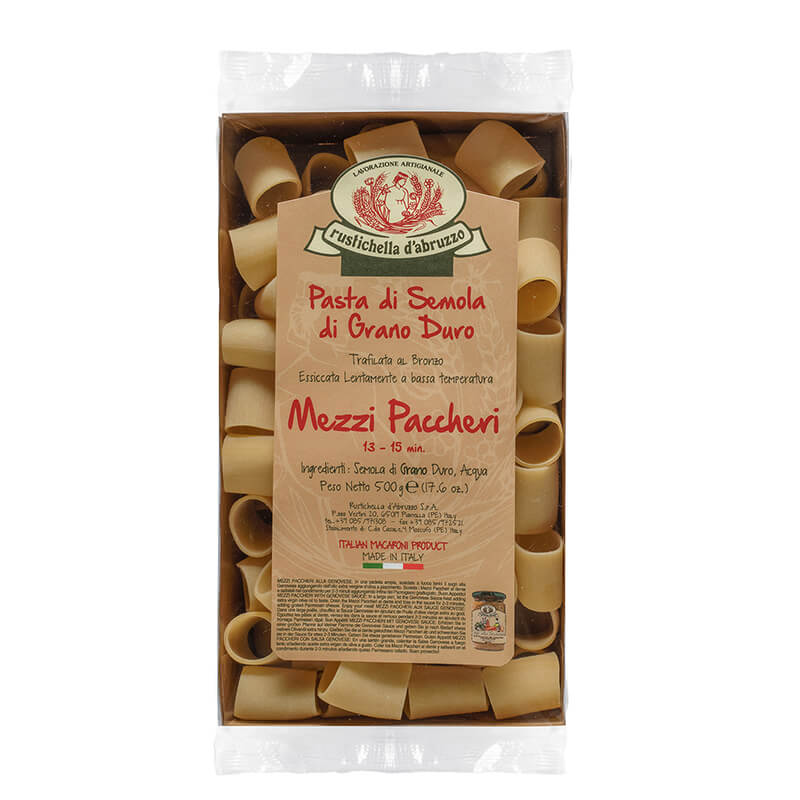 Mezzi Paccheri Hartweizennudeln von Rustichella, 500 g