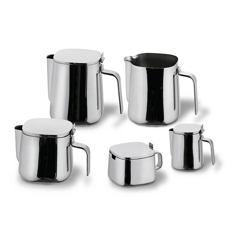 Alessi Rahmkännchen aus Edelstahl weitere Ansicht Alessi Rahmkännchen aus Edelstahl