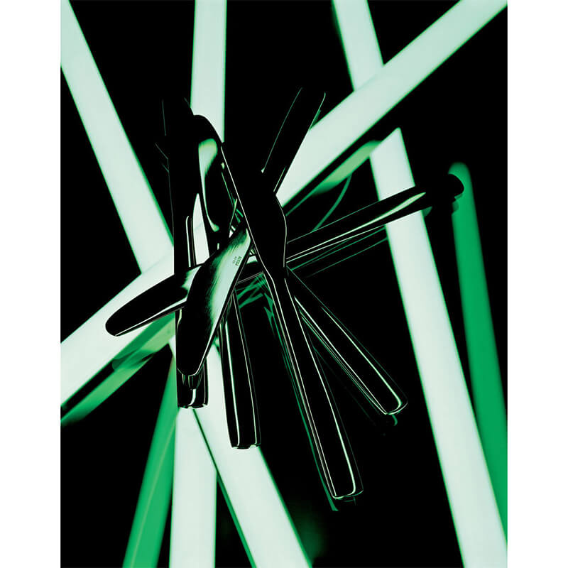 Alessi KnifeForkSpoon Salatbesteck aus Edelstahl weitere Ansicht Alessi KnifeForkSpoon Salatbesteck aus Edelstahl