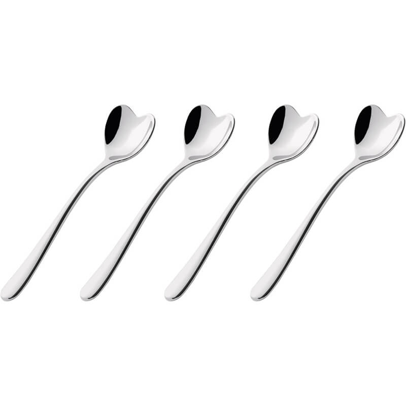 Alessi Kaffeelöffel Il Caffé aus Edelstahl, 4 Stk. weitere Ansicht Alessi Kaffeelöffel Il Caffé aus Edelstahl, 4 Stk.
