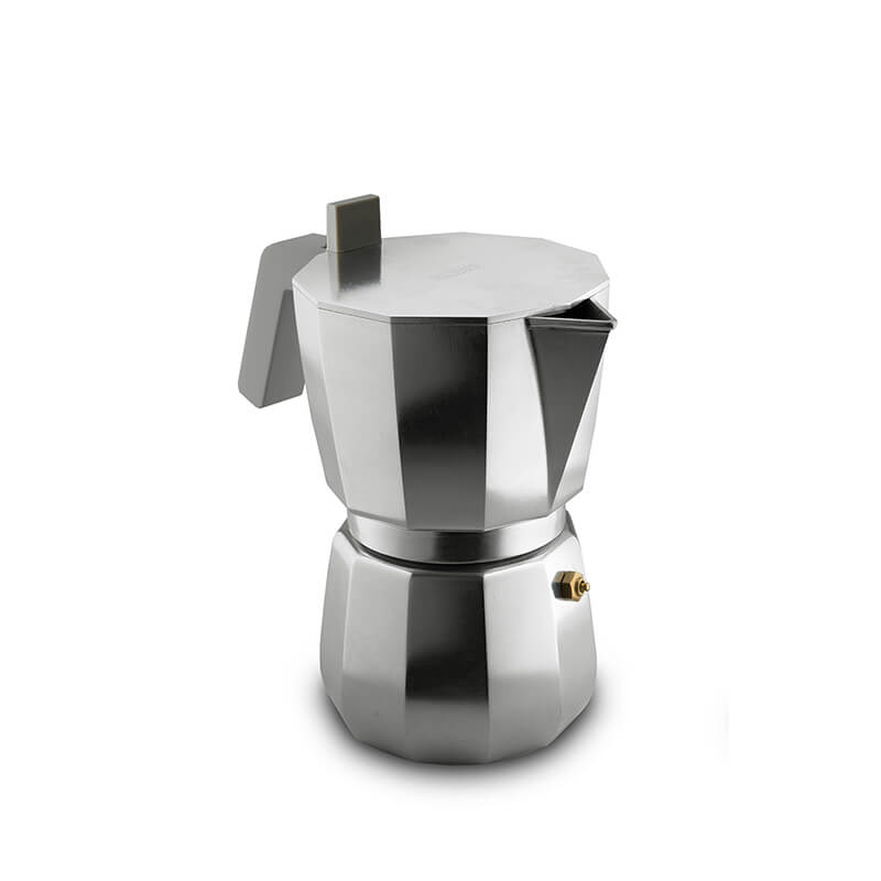 Alessi Moka Espressokocher für 9 Tassen aus Aluminium