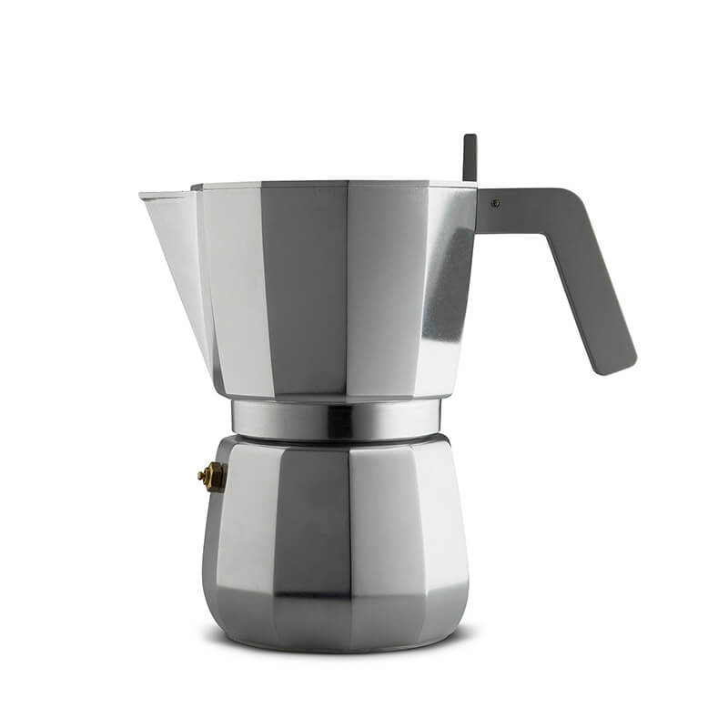 Alessi Moka Espressokocher für 9 Tassen aus Aluminium