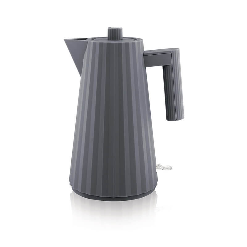 Alessi Plissé elektrischer Wasserkocher grau, 1,7 L weitere Ansicht Alessi Plissé elektrischer Wasserkocher grau, 1,7 L