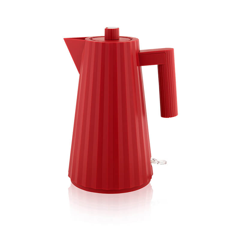 Alessi Plissé elektrischer Wasserkocher rot, 1,7 L weitere Ansicht Alessi Plissé elektrischer Wasserkocher rot, 1,7 L