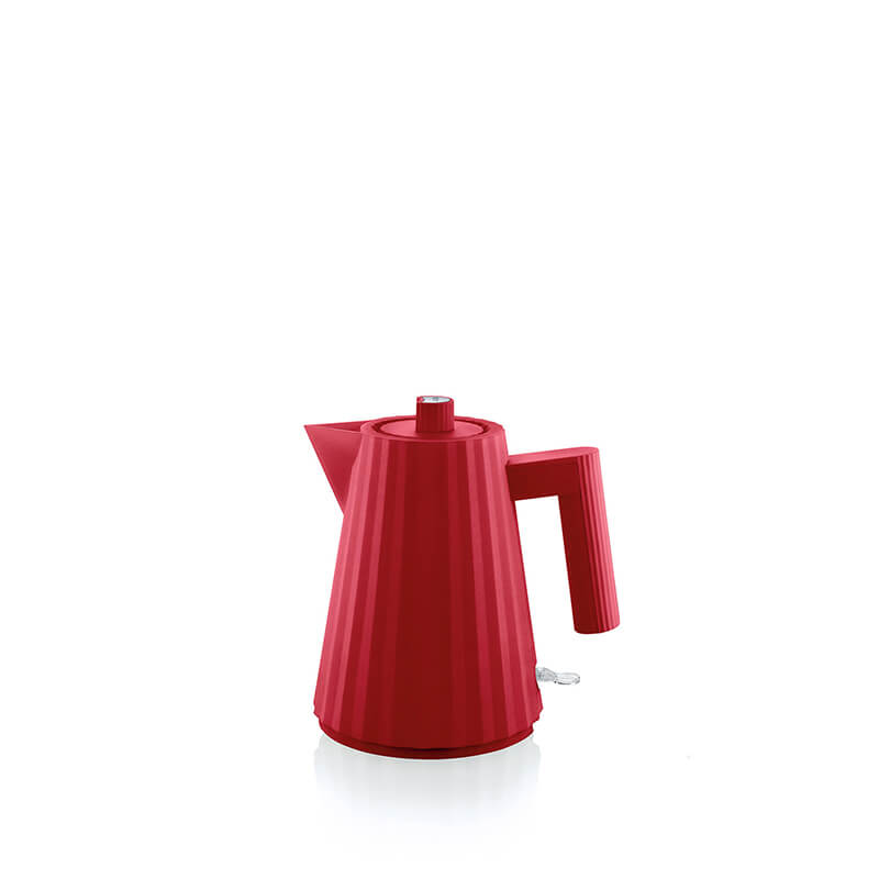 Alessi Plissé elektrischer Wasserkocher rot, 1,0 L weitere Ansicht Alessi Plissé elektrischer Wasserkocher rot, 1,0 L