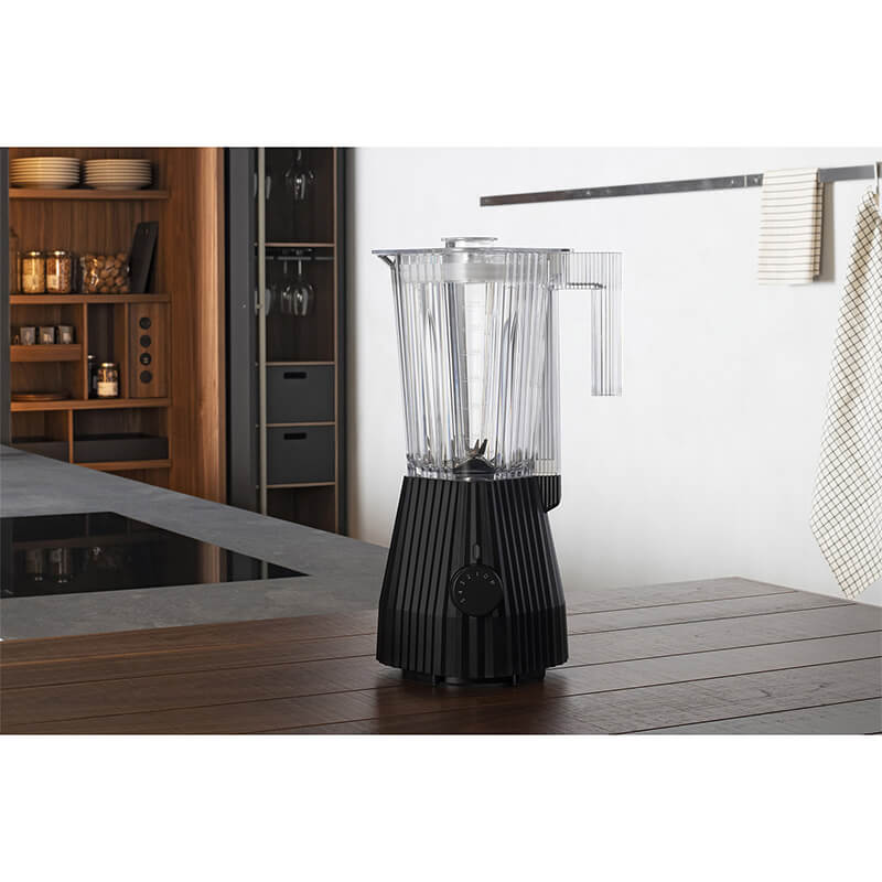 Alessi Plissé elektrischer Mixer H x L x B 42,5 x 23,5 x 18,5 cm, schwarz weitere Ansicht Alessi Plissé elektrischer Mixer H x L x B 42,5 x 23,5 x 18,5 cm, schwarz