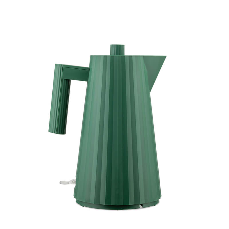 Alessi Plissé elektrischer Wasserkocher grün, 1,7 L
