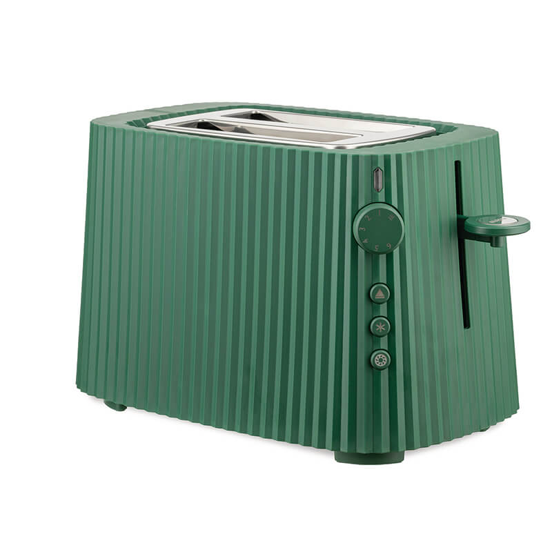Alessi Plissé Toaster grün weitere Ansicht Alessi Plissé Toaster grün