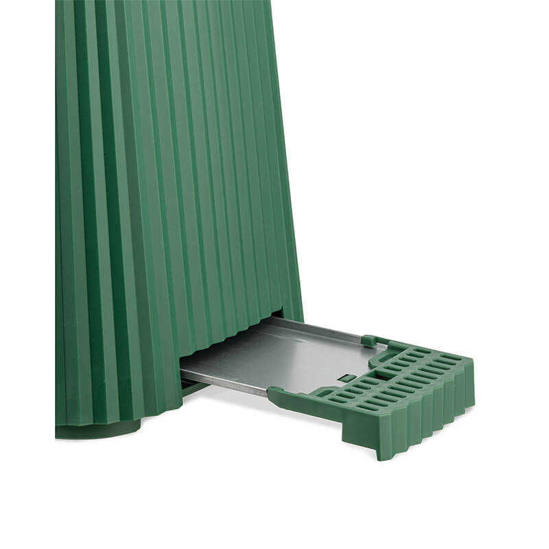 Alessi Plissé Toaster grün weitere Ansicht Alessi Plissé Toaster grün