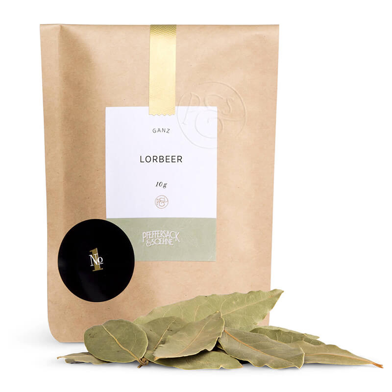 Lorbeer ganz als Nachfüllpack von Pfeffersack & Söhne, 10 g