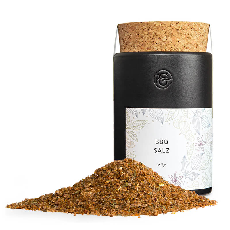 BBQ Salz in Keramikdose von Pfeffersack & Söhne, 80 g