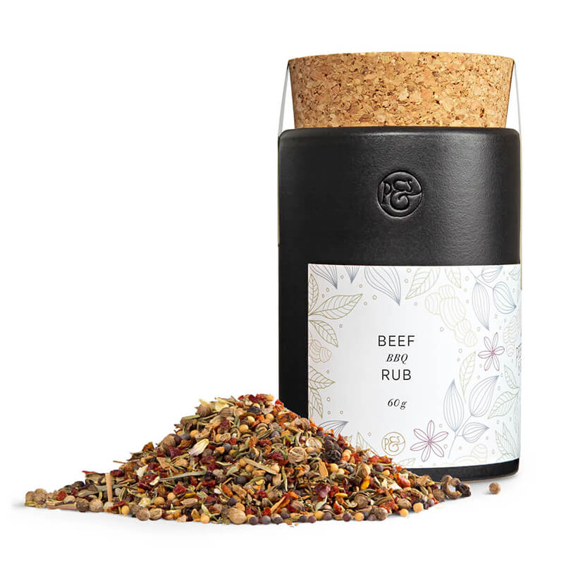Beef BBQ Rub in Keramikdose von Pfeffersack & Söhne, 60 g weitere Ansicht Beef BBQ Rub in Keramikdose von Pfeffersack & Söhne, 60 g