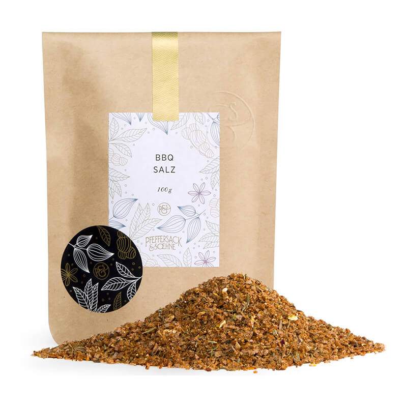 BBQ Salz als Nachfüllpack von Pfeffersack & Söhne, 100 g