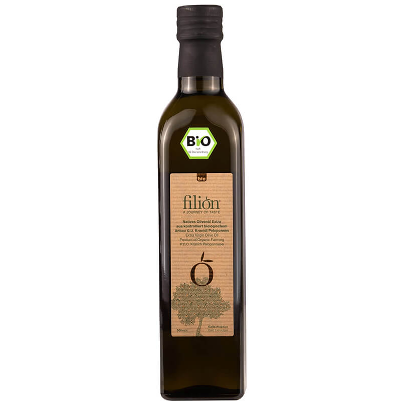 Filion Natives Olivenöl extra aus Griechenland Bio, 500 ml