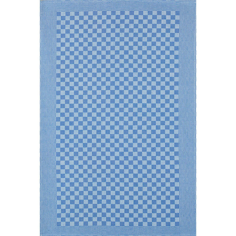 Kracht Grubentuch blau weiß kariert 50/70 cm, Vollzwirn weitere Ansicht Kracht Grubentuch blau weiß kariert 50/70 cm, Vollzwirn
