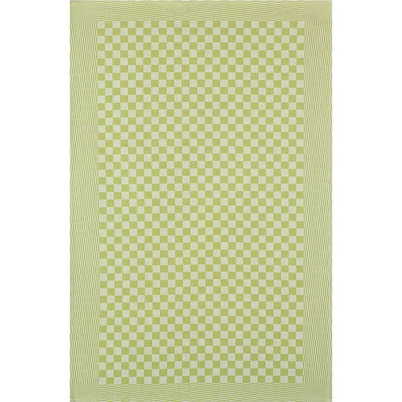 Kracht Grubentuch grün weiß kariert 50/70 cm, Vollzwirn weitere Ansicht Kracht Grubentuch grün weiß kariert 50/70 cm, Vollzwirn