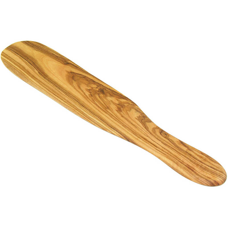Crepewender aus Olivenholz 30cm weitere Ansicht Crepewender aus Olivenholz 30cm