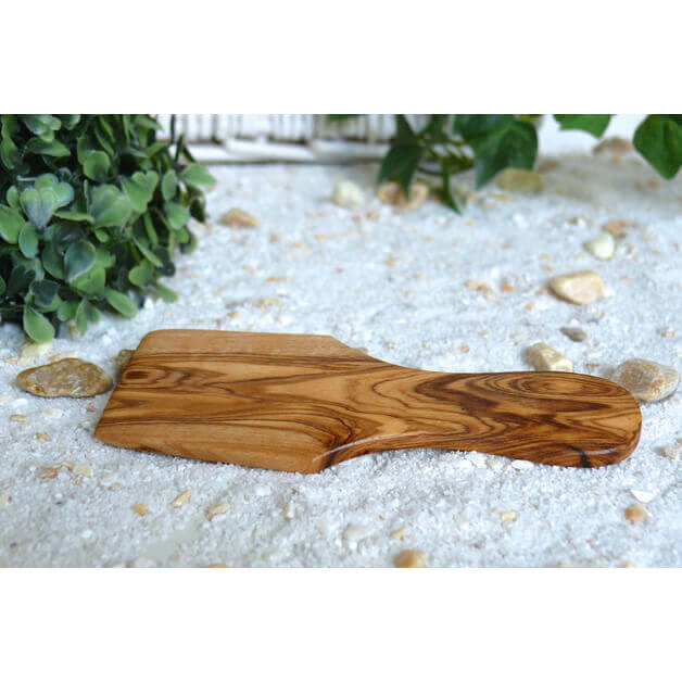 Racletteschieber aus Olivenholz 12 cm weitere Ansicht Racletteschieber aus Olivenholz 12 cm