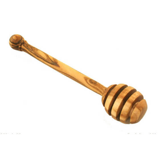 Honiglöffel aus Olivenholz 14 cm weitere Ansicht Honiglöffel aus Olivenholz 14 cm