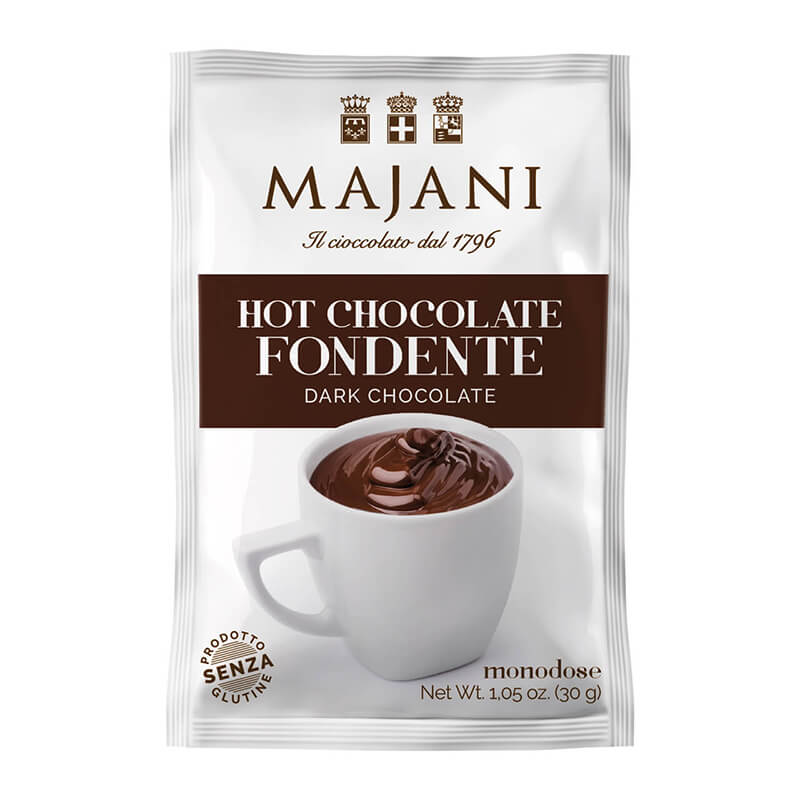 Majani Trinkschokolade aus dunkler Schokolade, 30 g weitere Ansicht Majani Trinkschokolade aus dunkler Schokolade, 30 g