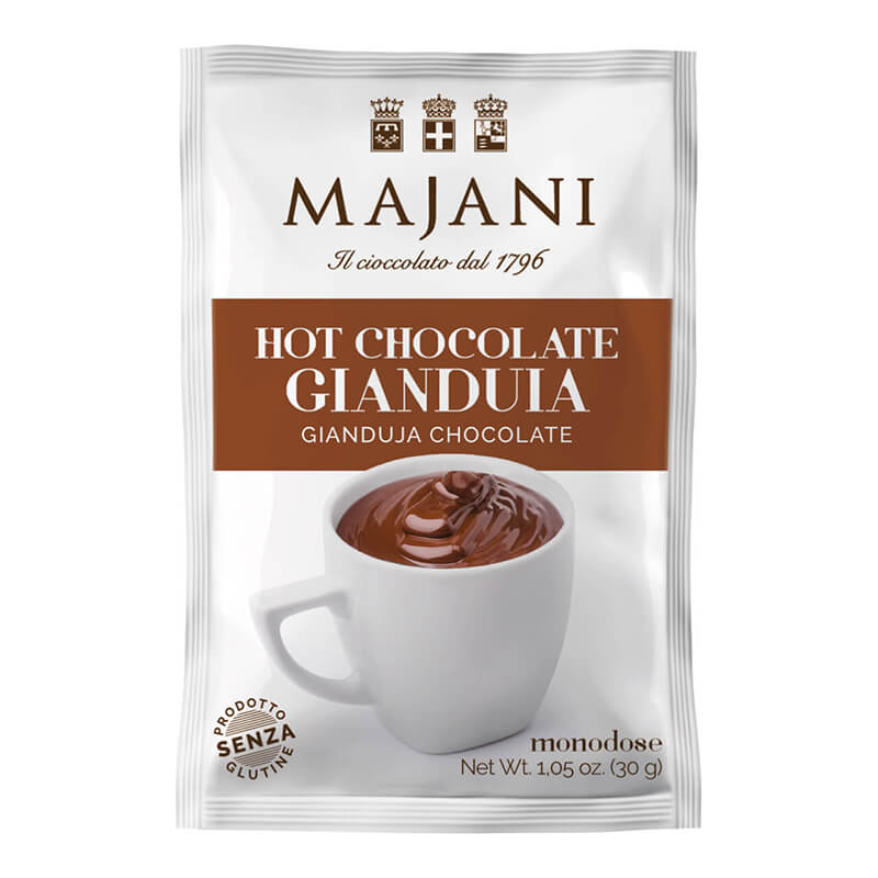 Majani Trinkschokolade Gianduja, 30 g weitere Ansicht Majani Trinkschokolade Gianduja, 30 g