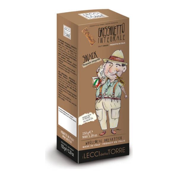 Grissenetto Integrale - Mini-Vollkorn-Grissini, 150 g weitere Ansicht Grissenetto Integrale - Mini-Vollkorn-Grissini, 150 g