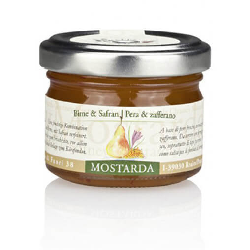 Mostarda Birne & Safran von Pragas, 70 g weitere Ansicht Mostarda Birne & Safran von Pragas, 70 g