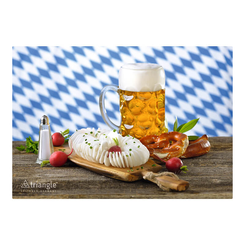 Triangle Rettichschneider aus Edelstahl