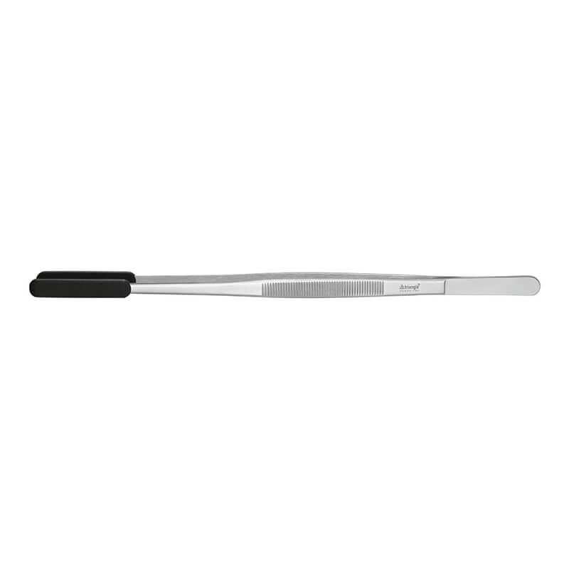 Triangle Koch- & Grillpinzette mit Silikonspitzen, 35 cm weitere Ansicht Triangle Koch- & Grillpinzette mit Silikonspitzen, 35 cm