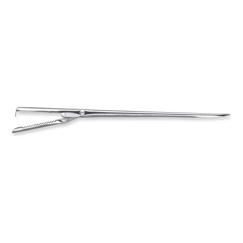 Triangle Spicknadel mit Klappe aus Edelstahl, 19,5 cm weitere Ansicht Triangle Spicknadel mit Klappe aus Edelstahl, 19,5 cm
