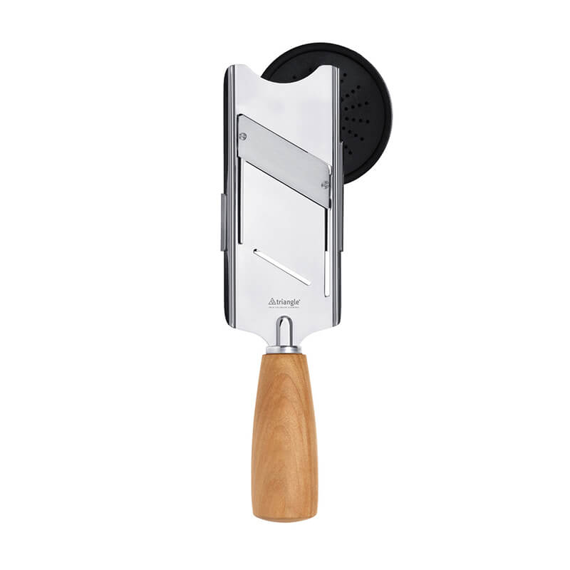 Triangle Feinhobel Soul aus Kirschbaum mit Restehalter weitere Ansicht Triangle Feinhobel Soul aus Kirschbaum mit Restehalter