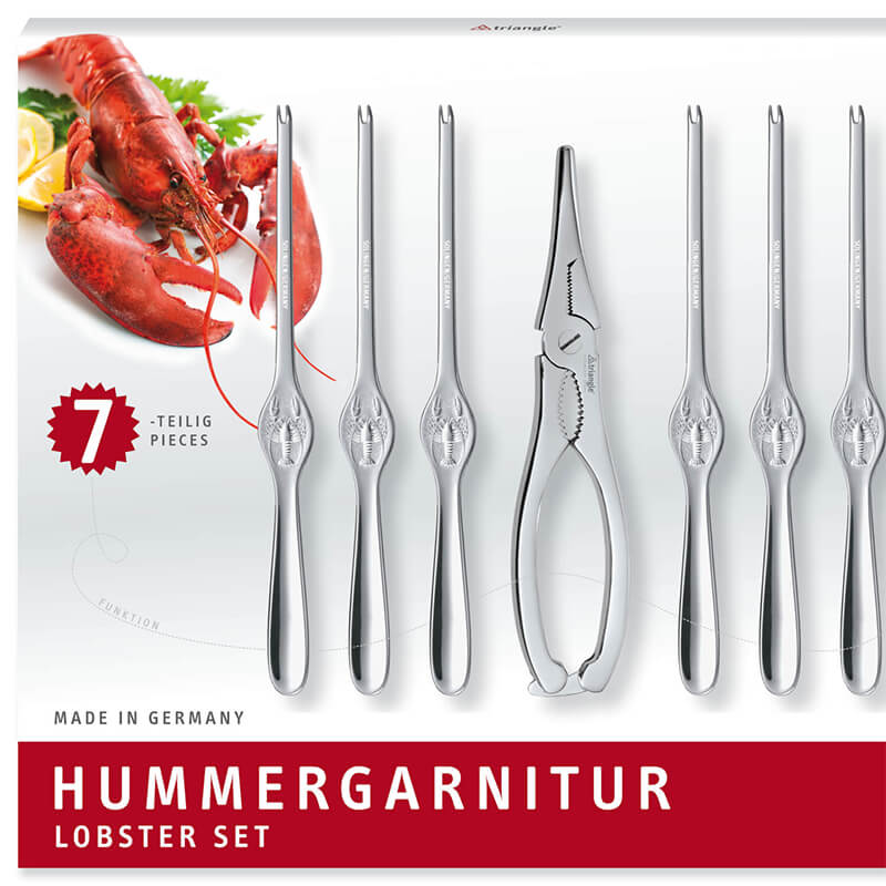 Triangle Hummergarnitur, 7-teilig weitere Ansicht Triangle Hummergarnitur, 7-teilig