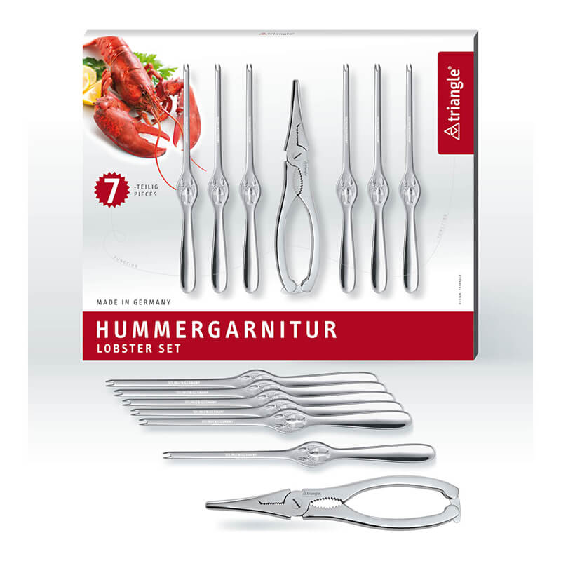 Triangle Hummergarnitur, 7-teilig weitere Ansicht Triangle Hummergarnitur, 7-teilig