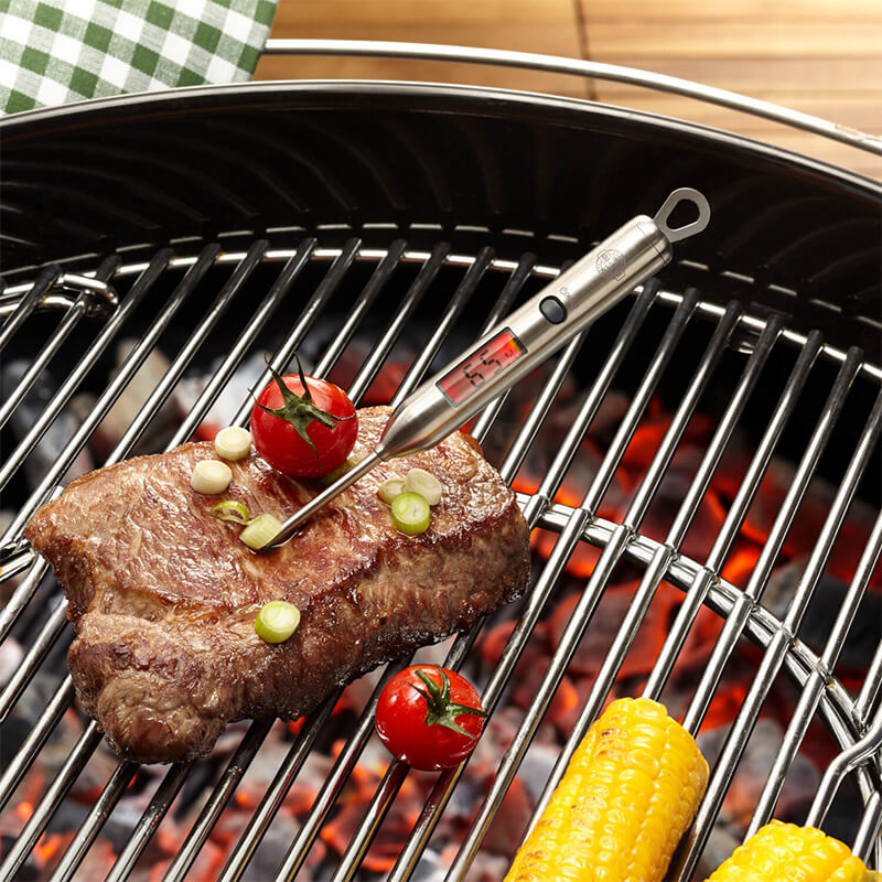 GEFU Digital-Thermometer BBQ aus Edelstahl