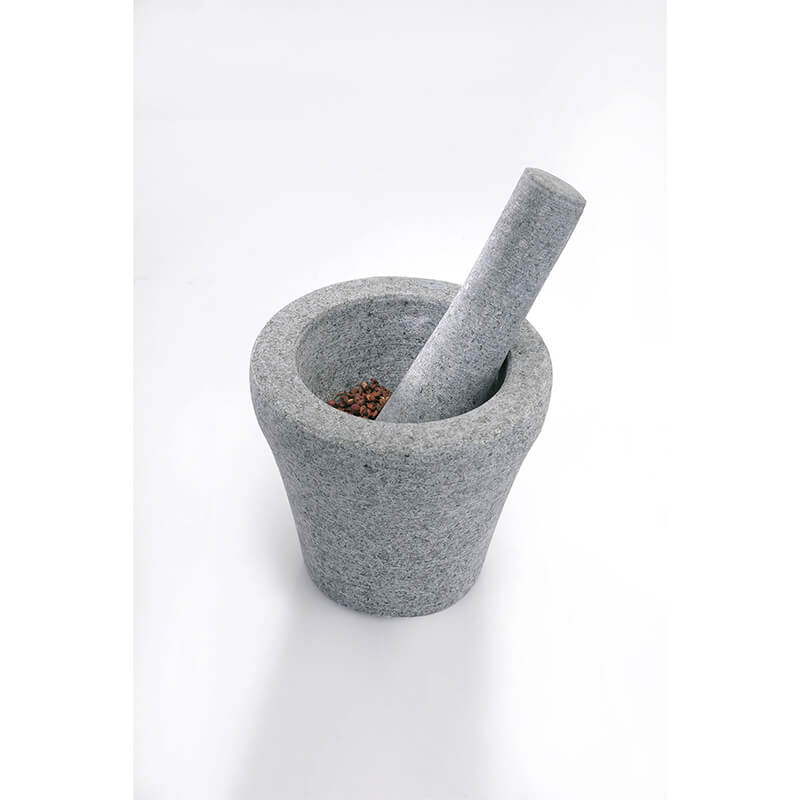 GEFU Granit Mörser Vesto mit Stößel, Ø 13,5 cm