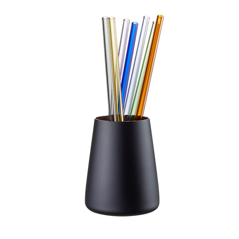 GEFU Glastrinkhalm Future bunt gemischt mit Bürste, 23 cm weitere Ansicht GEFU Glastrinkhalm Future bunt gemischt mit Bürste, 23 cm