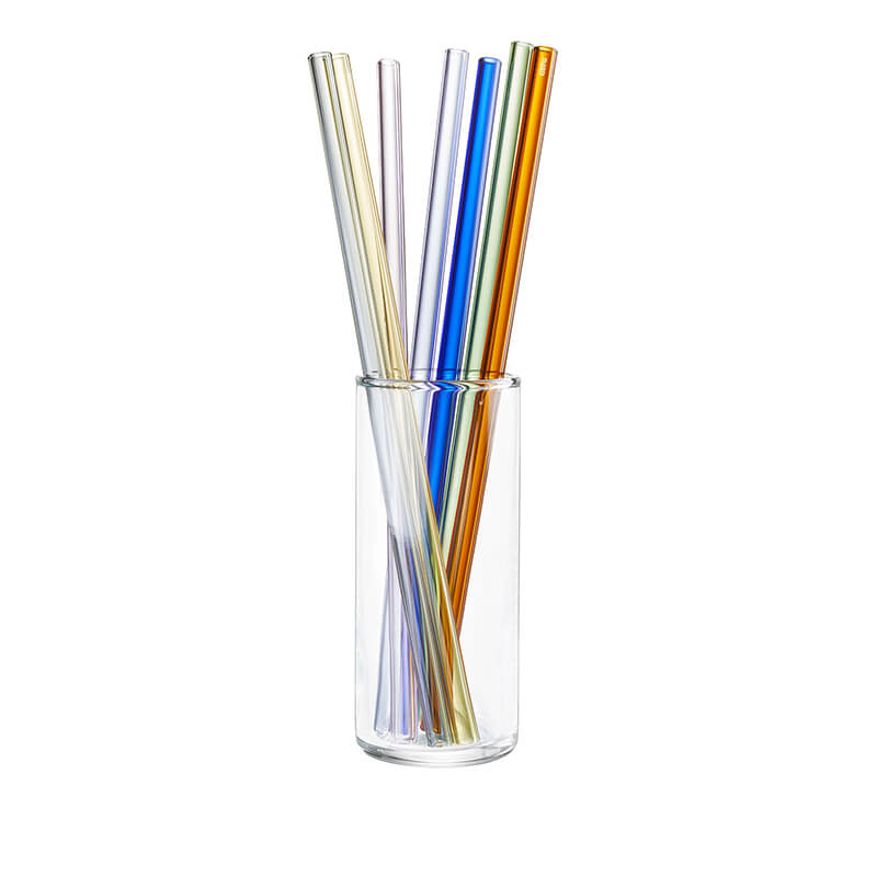 GEFU Glastrinkhalm Future bunt gemischt mit Bürste, 23 cm weitere Ansicht GEFU Glastrinkhalm Future bunt gemischt mit Bürste, 23 cm