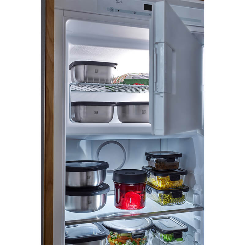 GEFU Frischhaltedose Provido rund mit Frischekontroll per App, 2000 ml weitere Ansicht GEFU Frischhaltedose Provido rund mit Frischekontroll per App, 2000 ml