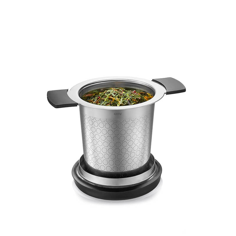 GEFU Teefilter Savoro aus Edelstahl & Kunststoff weitere Ansicht GEFU Teefilter Savoro aus Edelstahl & Kunststoff