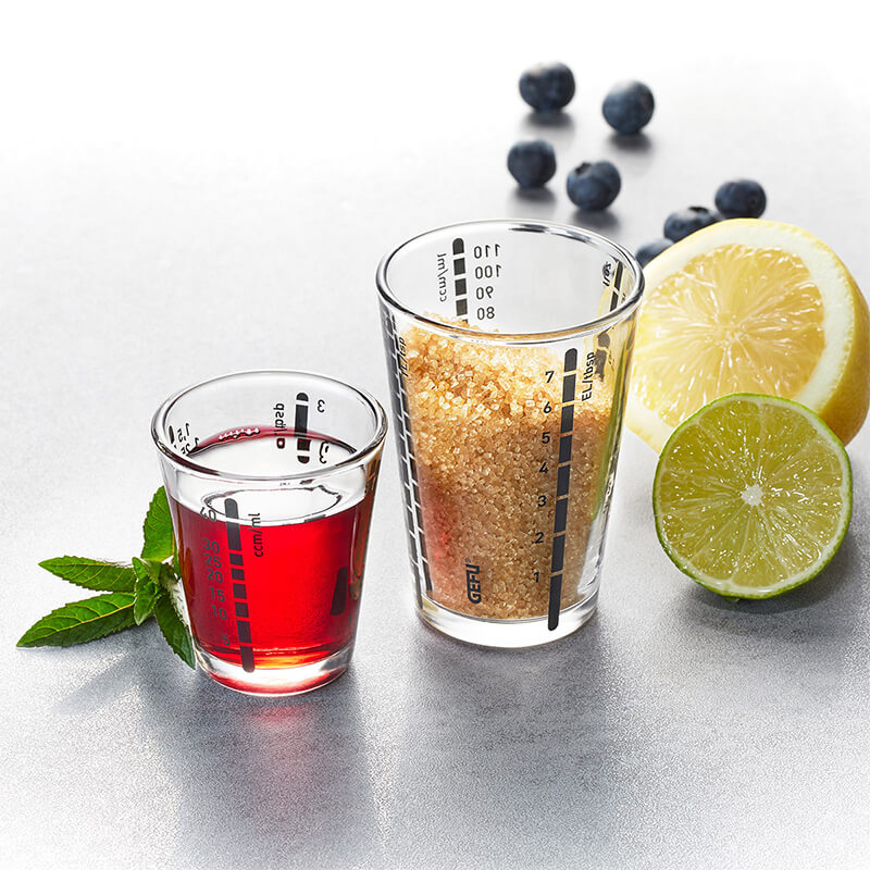 GEFU Mini Messbecher Messi aus Glas, 100 ml weitere Ansicht GEFU Mini Messbecher Messi aus Glas, 100 ml