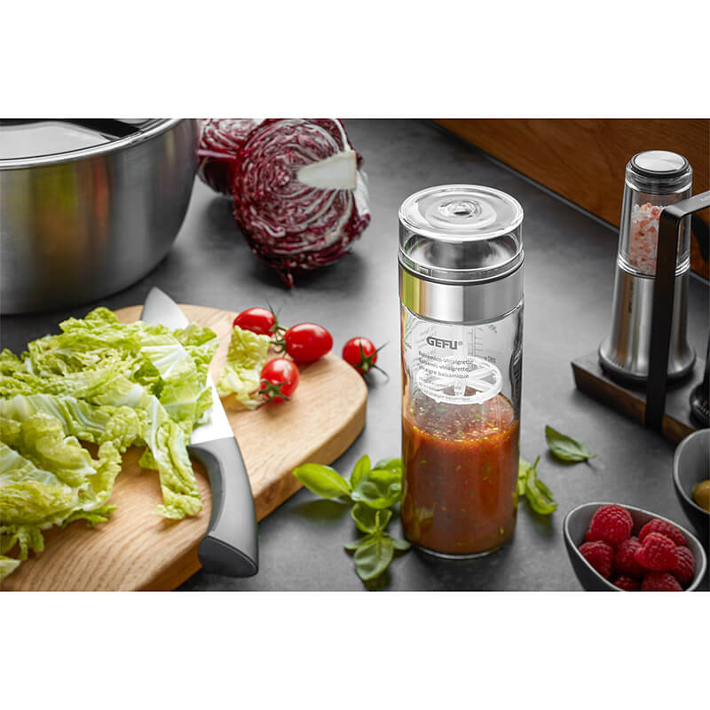 GEFU Dressing-Shaker Mix 350 ml aus Kunststoff, Glas & Edelstahl weitere Ansicht GEFU Dressing-Shaker Mix 350 ml aus Kunststoff, Glas & Edelstahl