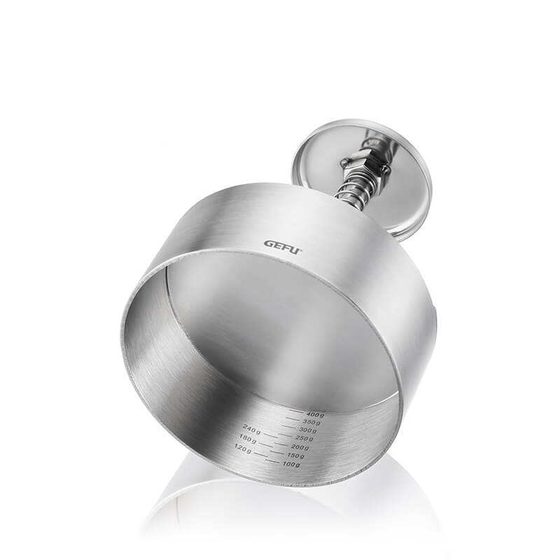 GEFU Profi-Hamburgerpresse Pätti aus Edelstahl Ø 11,5 cm weitere Ansicht GEFU Profi-Hamburgerpresse Pätti aus Edelstahl Ø 11,5 cm
